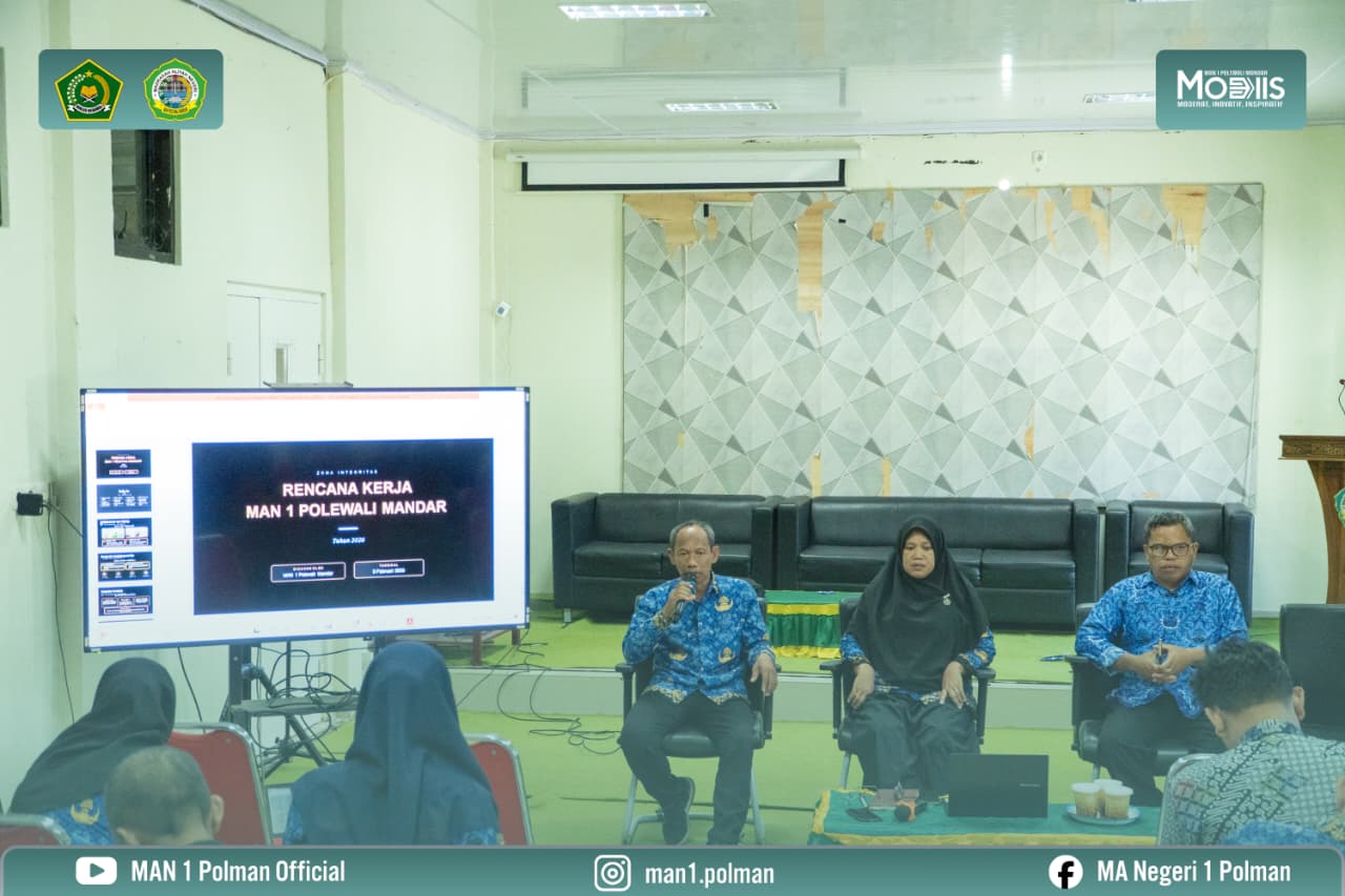 RAPAT TIM PERUBAHAN ZONA INTEGRITAS MAN 1 POLEWALI MANDAR 2026
